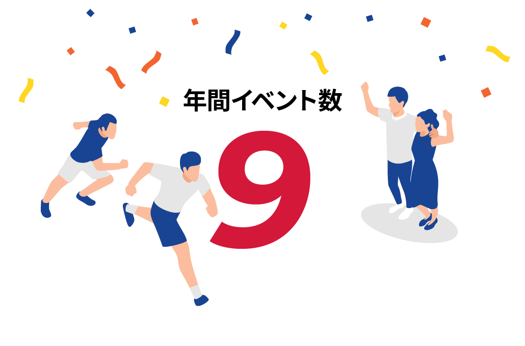 年間イベント数 9